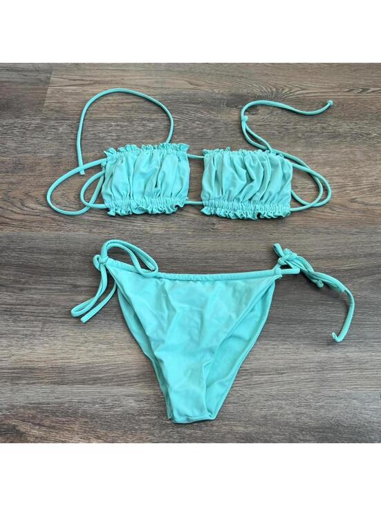 Other - Women's Blue and Green Bikinis-and-tankini-set